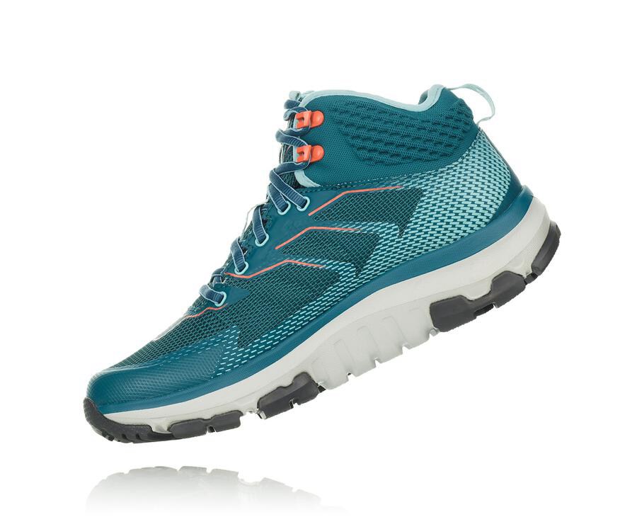 Hoka Australia One One Toa GORE-TEX - Womens Hiking Boots Turquoise - EPQMN-4365